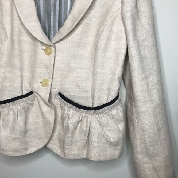 RED Valentino Sz 46 Beige Blazer - Picture 4 of 8